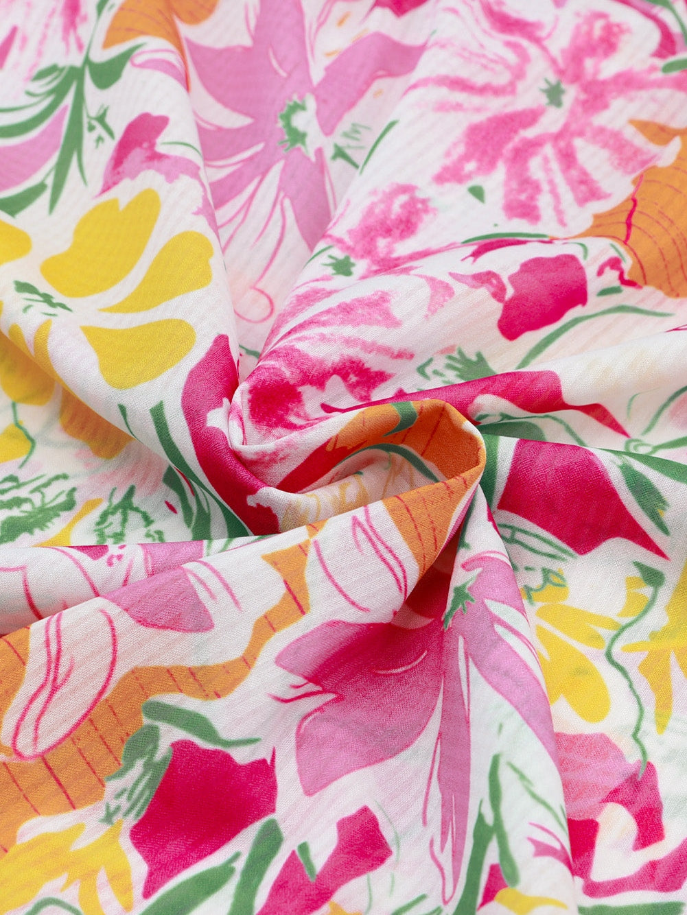 Elegant Purple Floral Lace Trim Shift Blouse