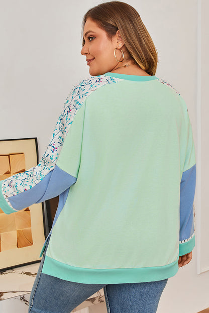 plus size long sleeve pullover