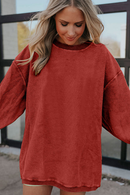 womens oversized sweatshirt