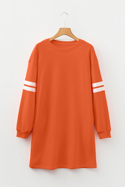 varsity sweatshirt dress