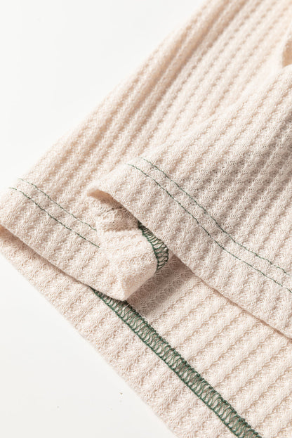 color block long sleeve top