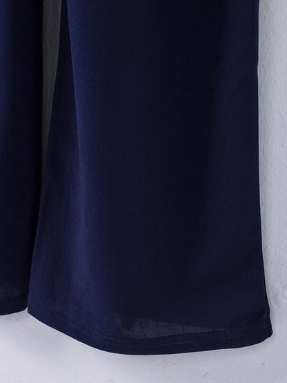 Elegant One-Shoulder Jumpsuit for Parties and Weddings