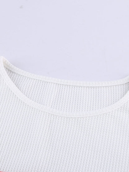 Fashionable Striped Colorblock Top with Long Sleeves