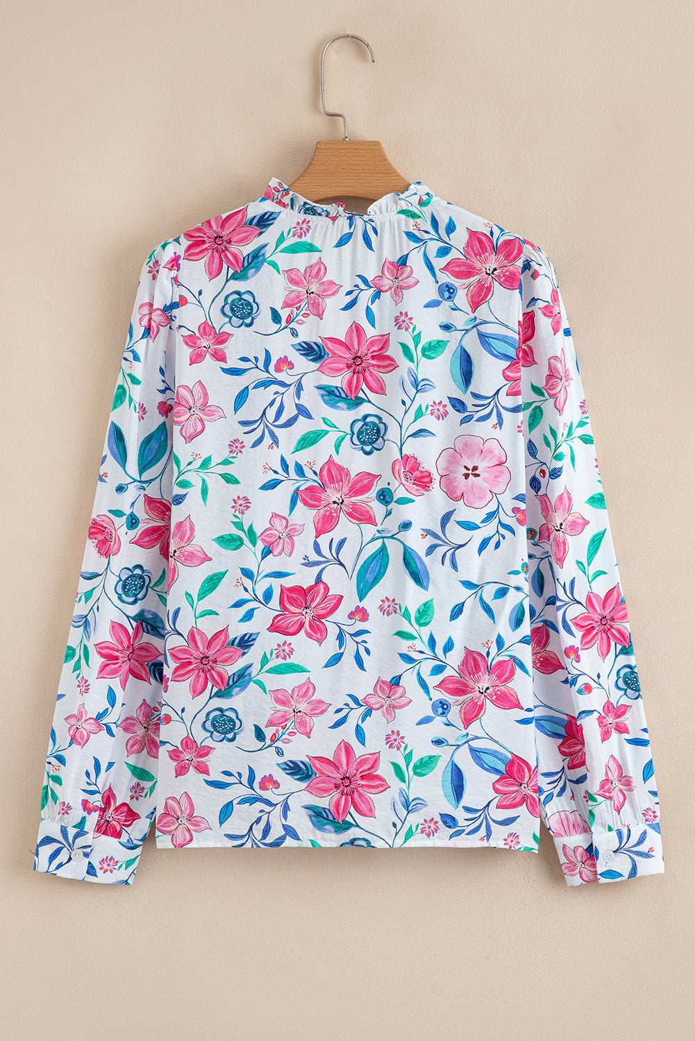 floral print shirt