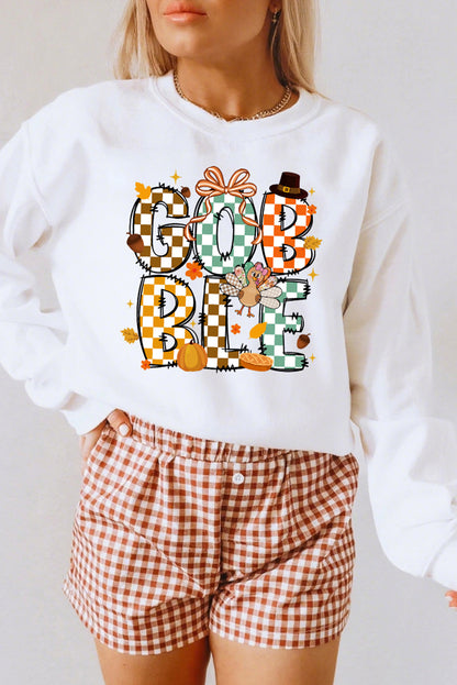thanksgiving graphic sweatshirt