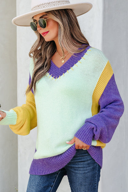 drop shoulder sweater
