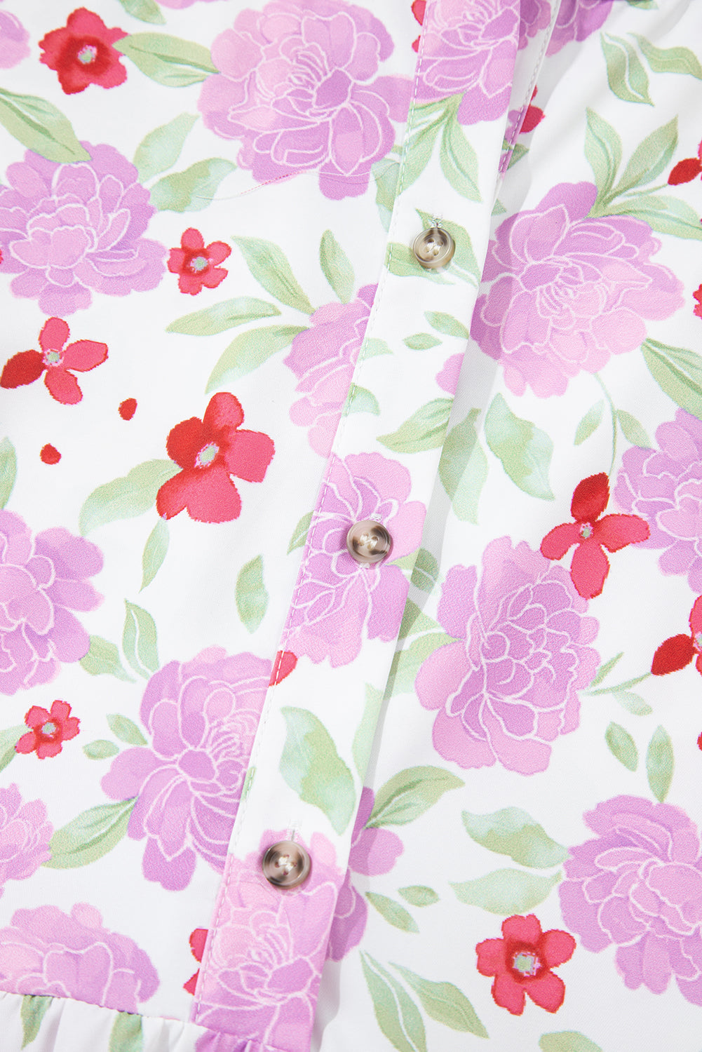 pink floral mini dress