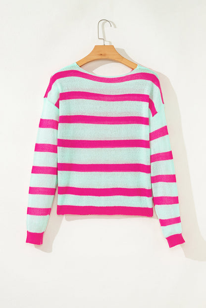 stripe sweater