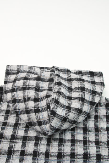plaid shacket for women