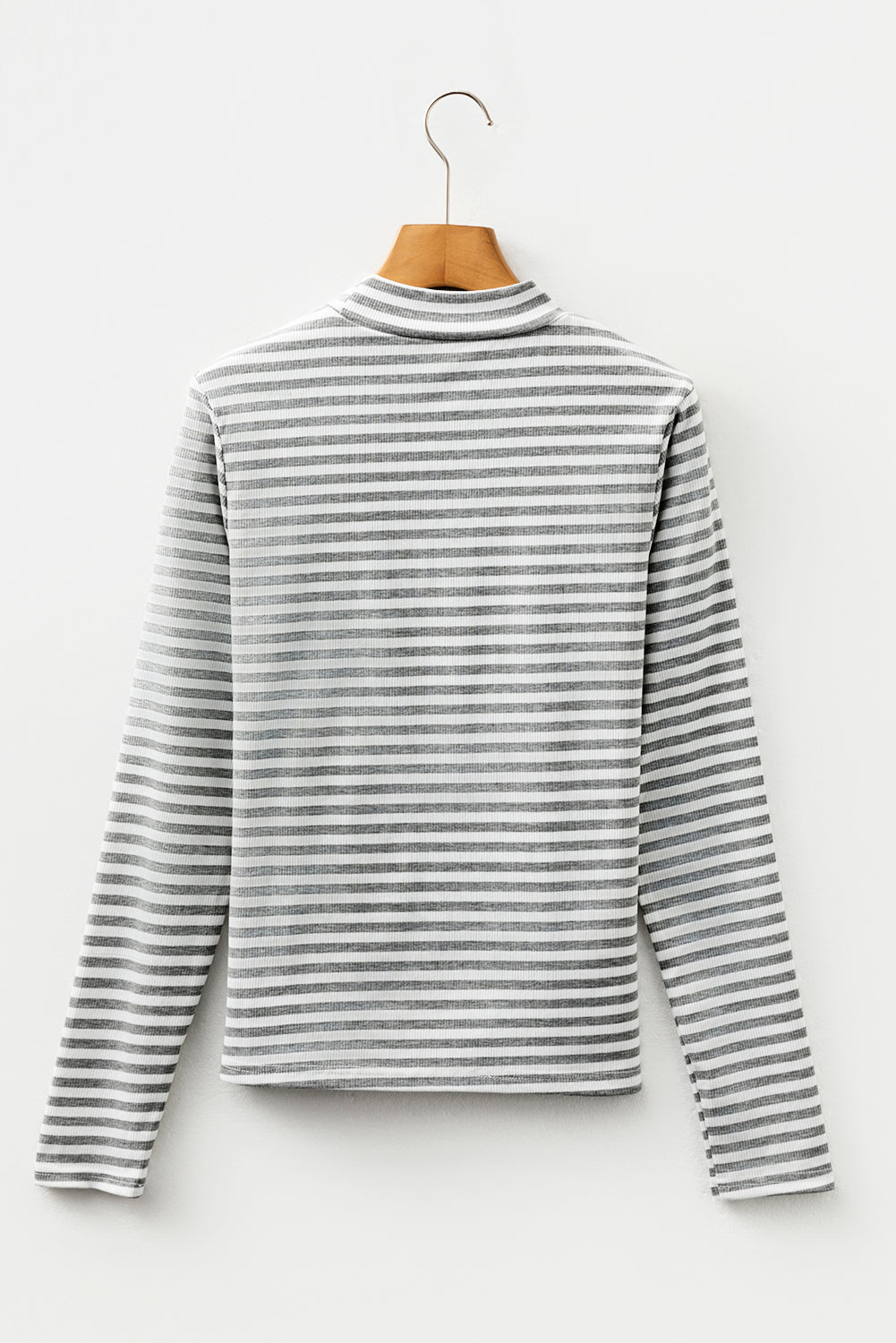 striped long sleeve top