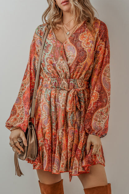 paisley dress