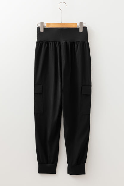 black jogger pants