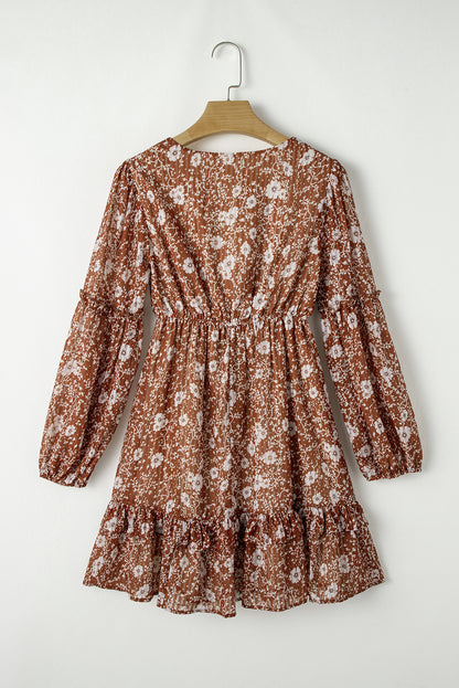 boho floral dress
