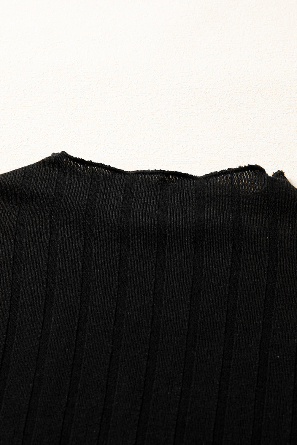 ribbed knit mini dress