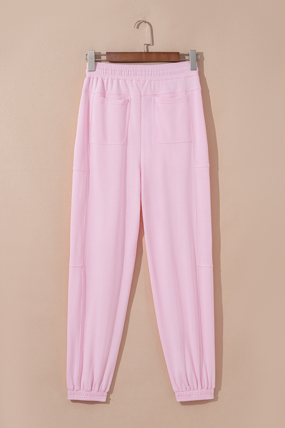 light pink jogger pants
