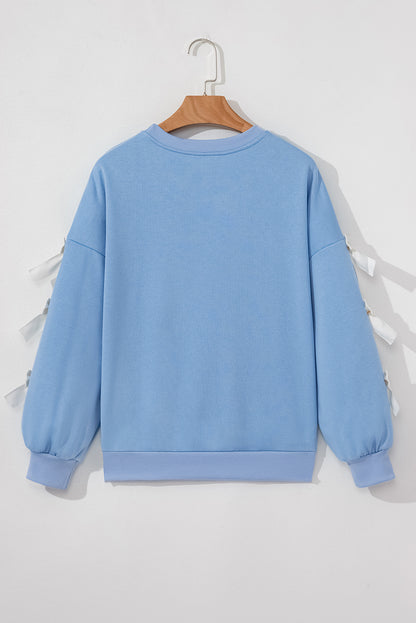 womens crew neck sweatshirt