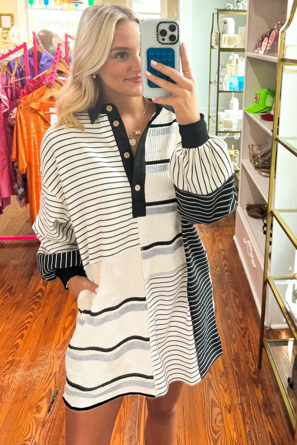 stripe dress
