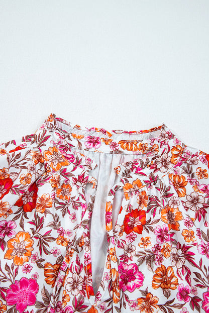 womens floral blouse