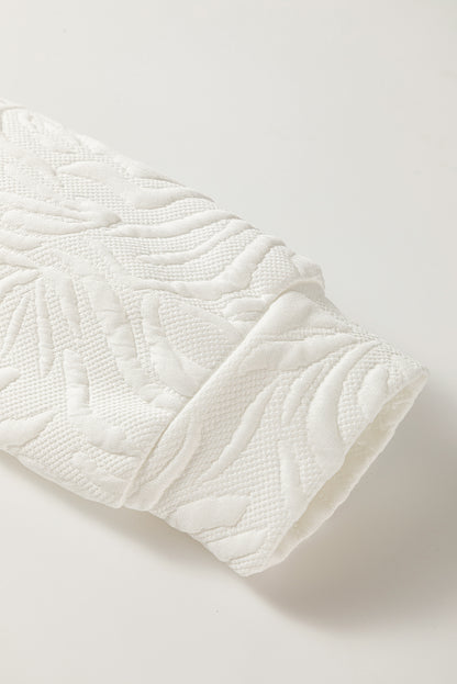 jacquard shift dress