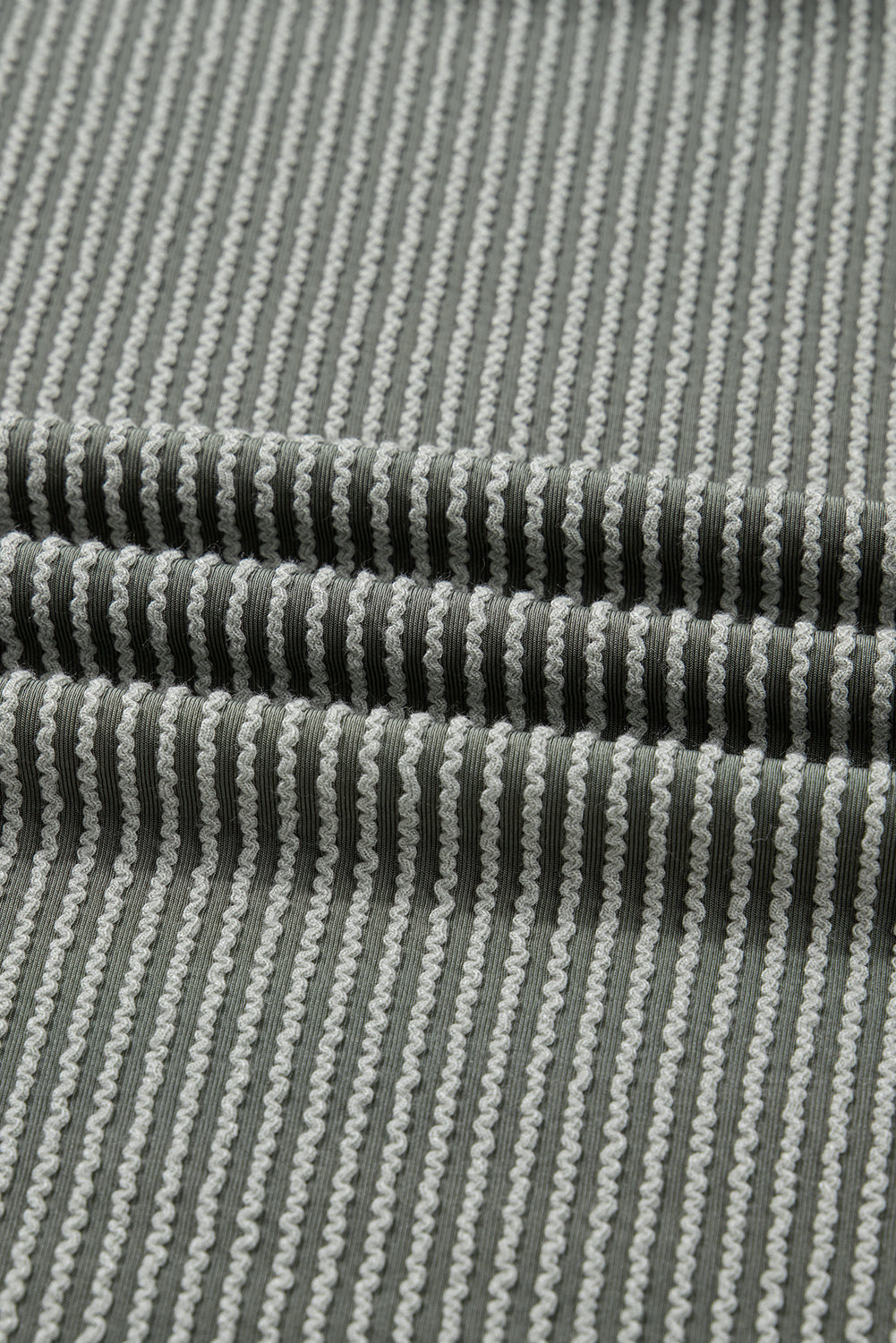 ribbed long sleeve top