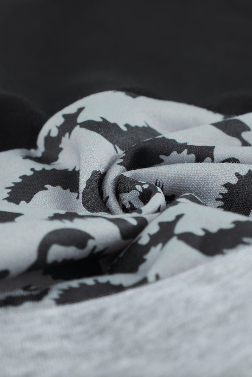 Colorblock Contrast Stitching Sweatshirt with Slits