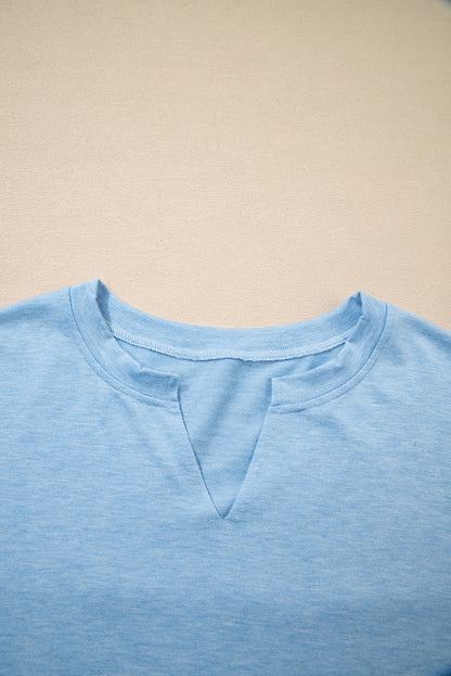 solid long sleeve top