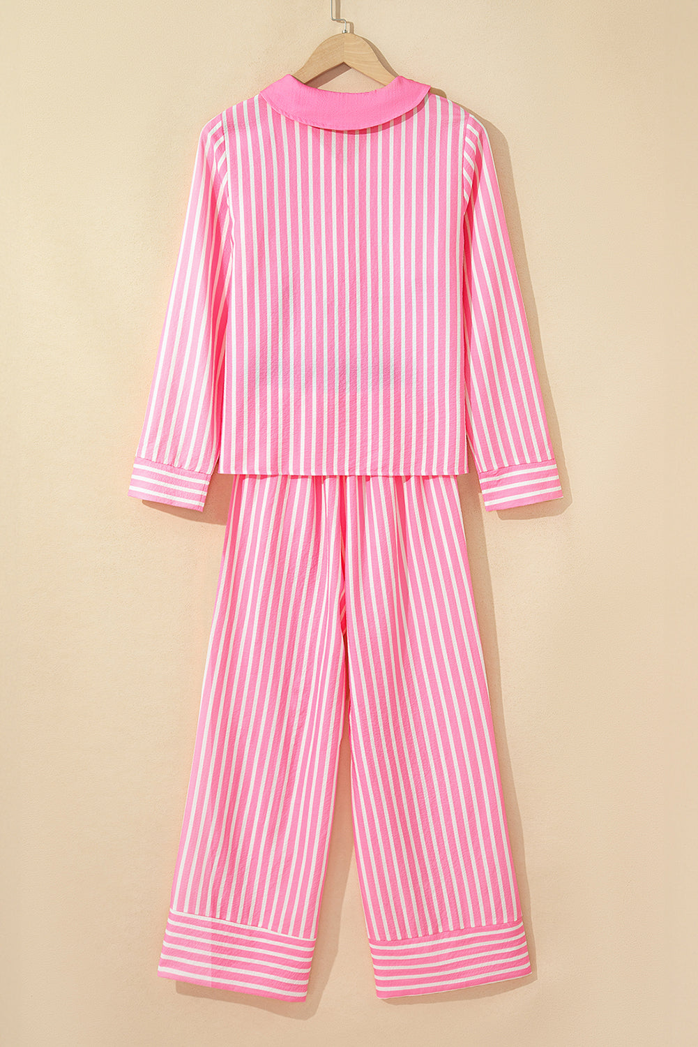 striped pajama set