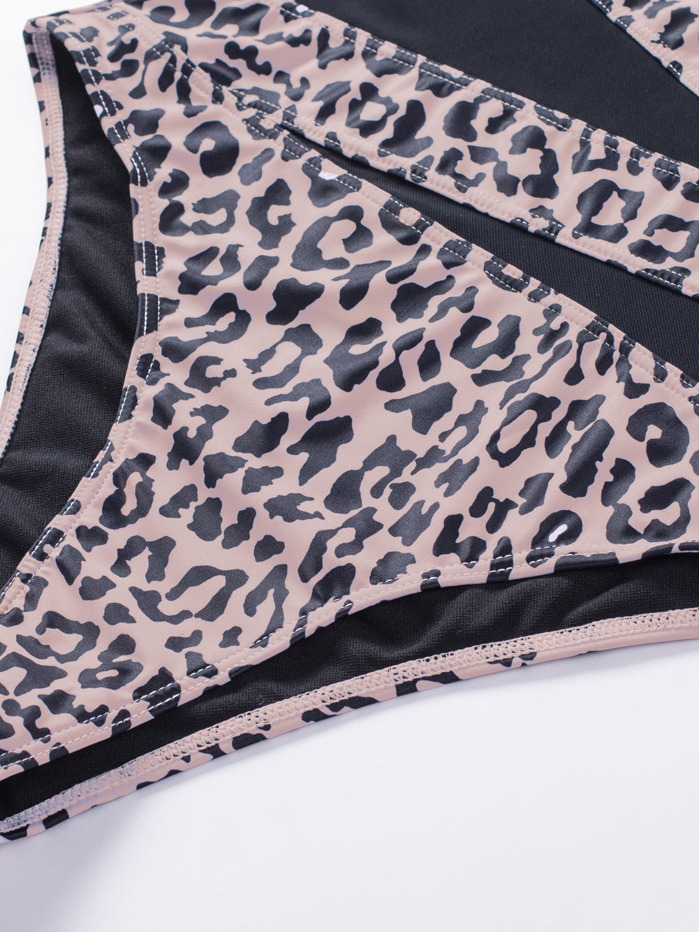 Black Mesh Cutout One-shoulder Monokini