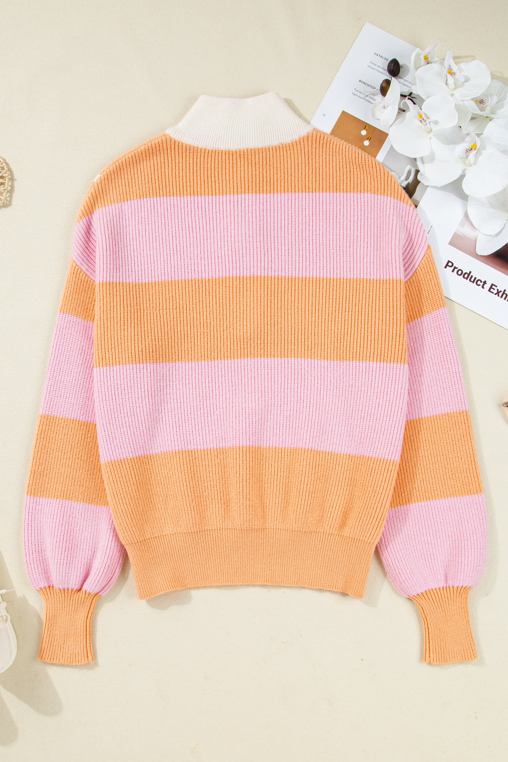 colorblock sweater