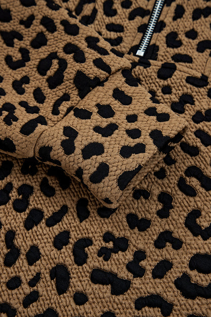 leopard print sweatshirt