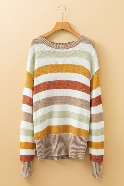 stripe sweater