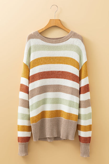 stripe sweater