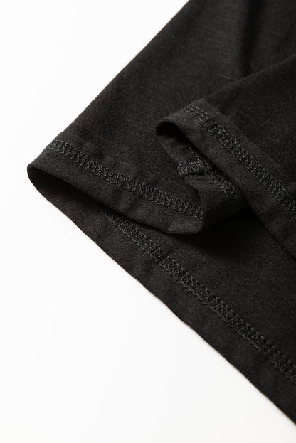 long sleeve patchwork top