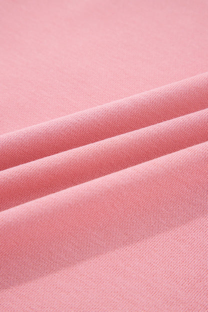 flower patched sweatshirt