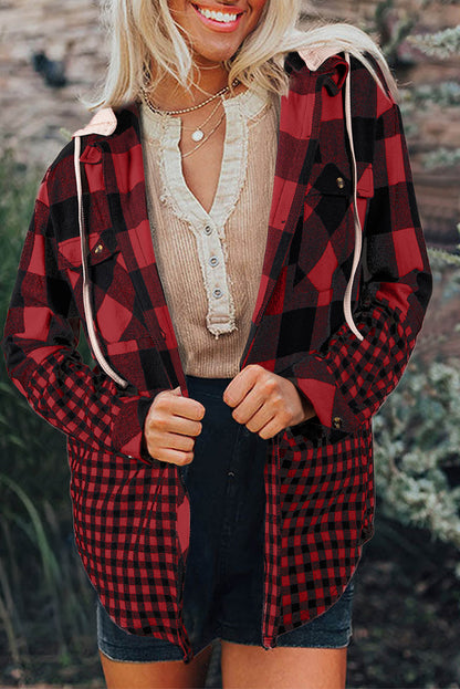 womens plaid shacket