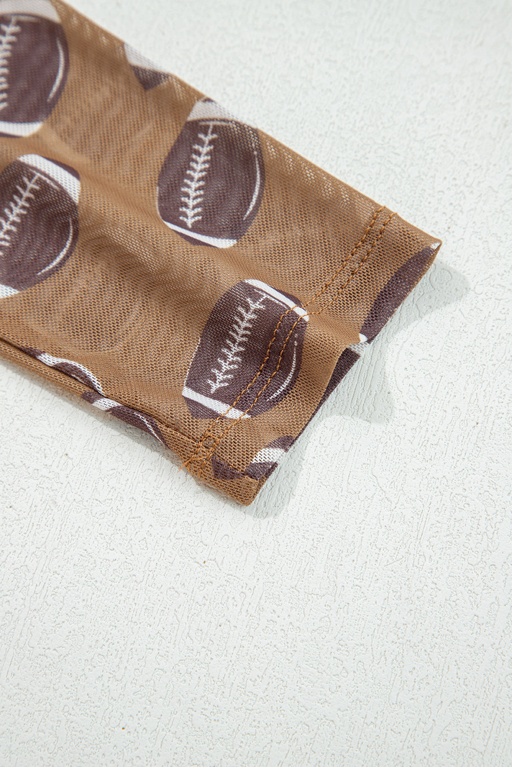 mesh long sleeve top