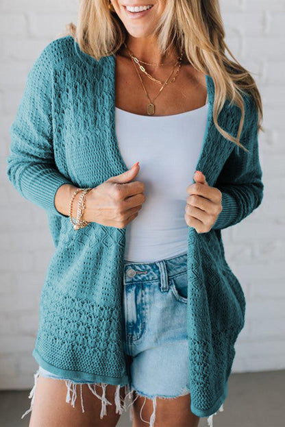 womens open front cardigan