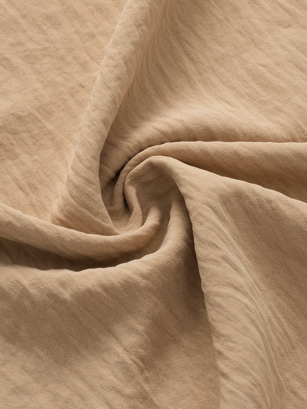 Light Beige Ruffle Sleeve Plus Size Top for a Chic Look