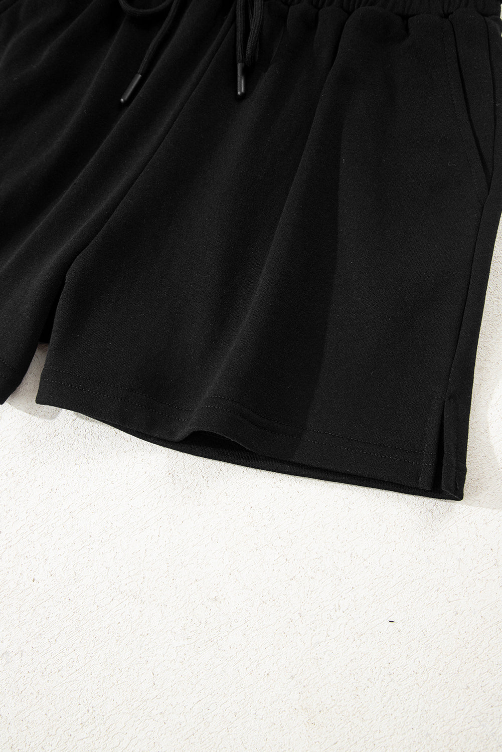 varsity sweatshirt short set