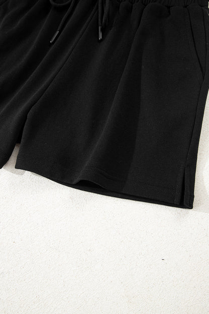 varsity sweatshirt short set