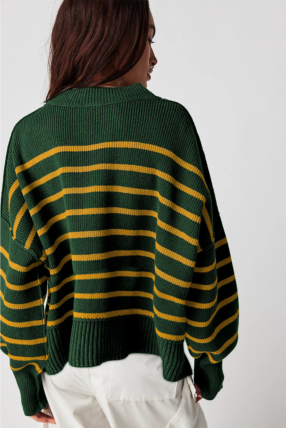 stripe sweater