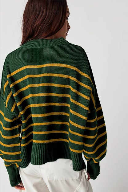 stripe sweater