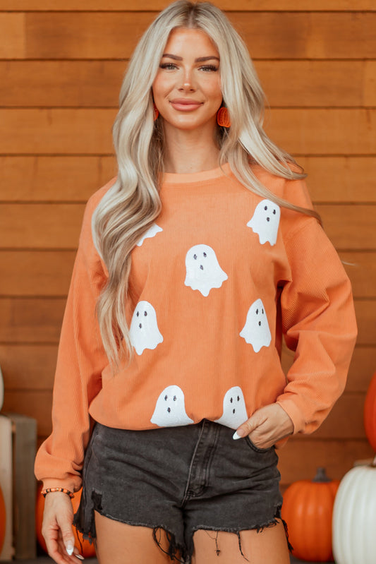 textured sweatshirt