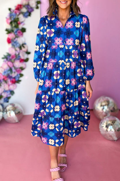 floral midi dress