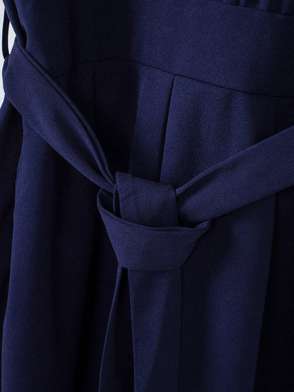 Elegant One-Shoulder Jumpsuit for Parties and Weddings