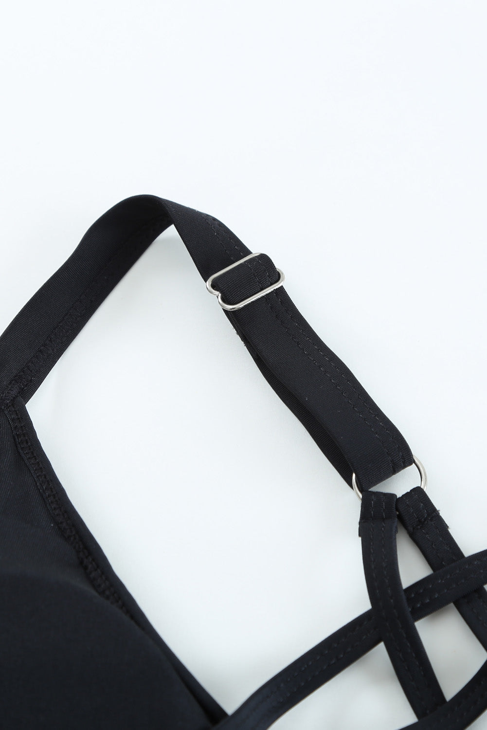 Floral Layered Tankini Set with Triangular Briefs