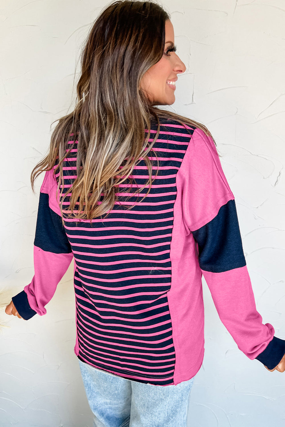 stripe blouse