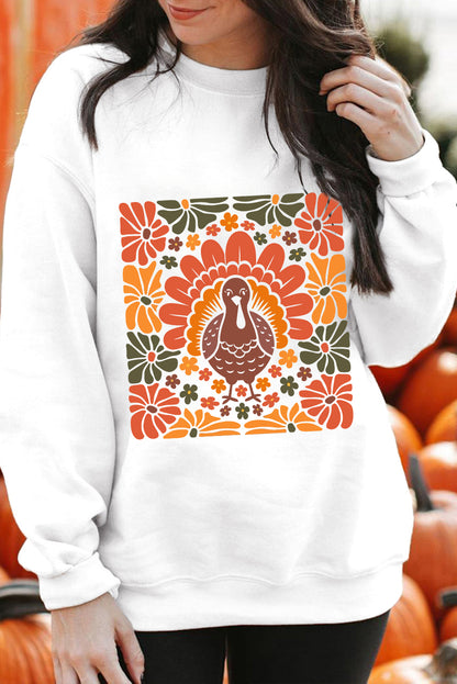 thanksgiving graphic sweatshirt