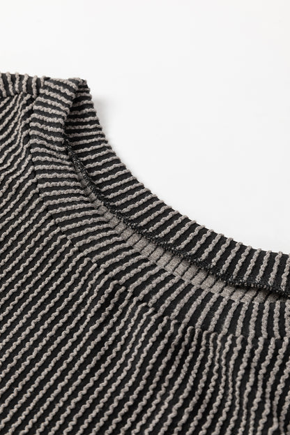 High Waist Shorts Set