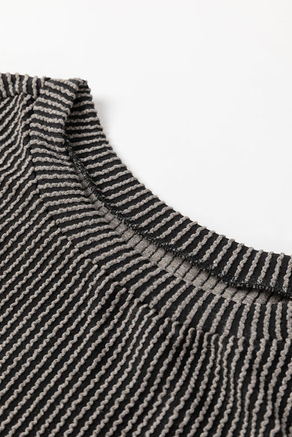 High Waist Shorts Set